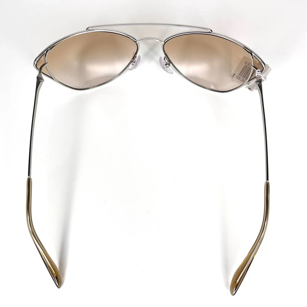 PRADA Sunglasses NEW PR 65VS-1BC232 Silver / Pink Gradient Orange NEW - Picture 8 of 13